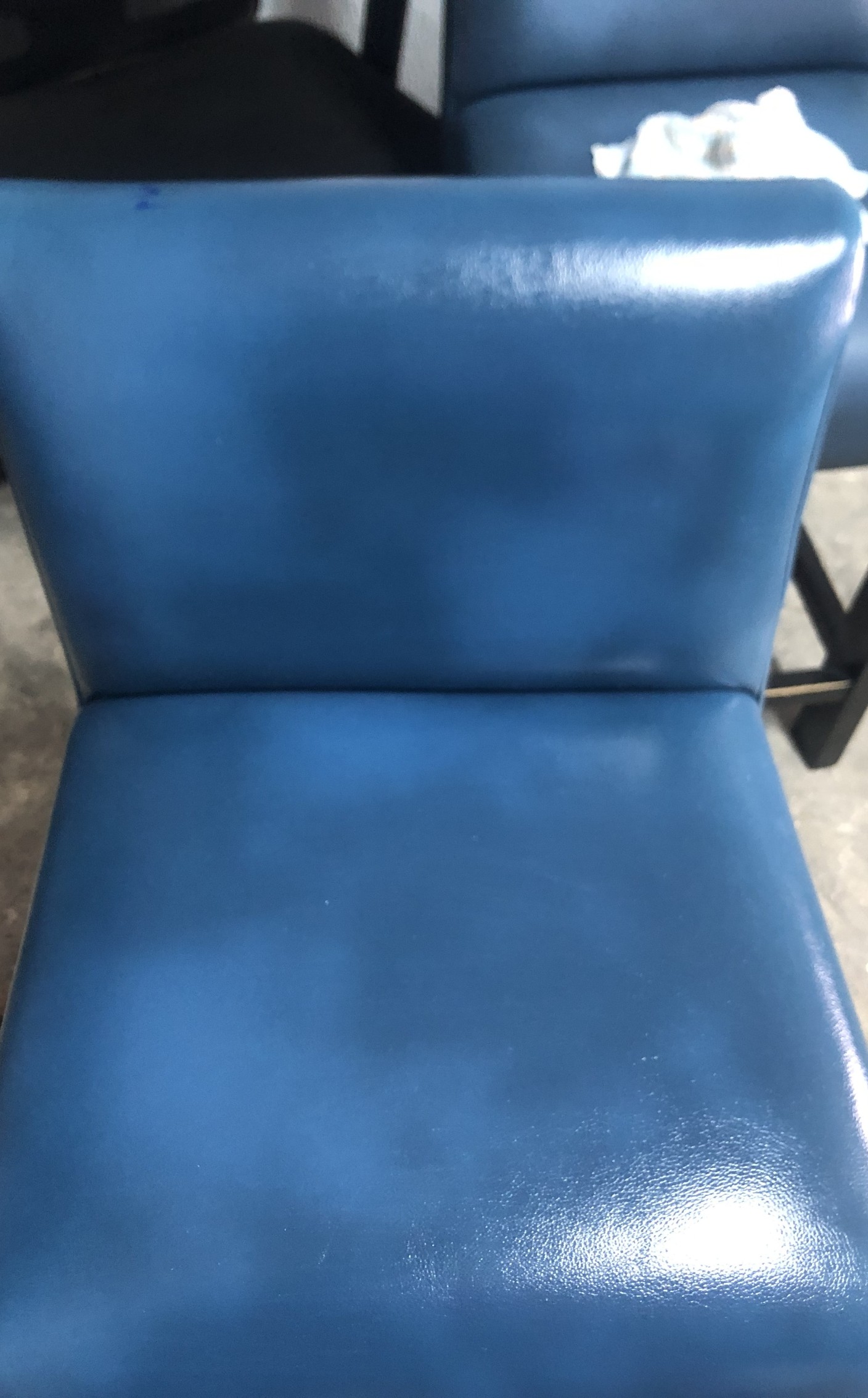 Uupholstery after cleaning