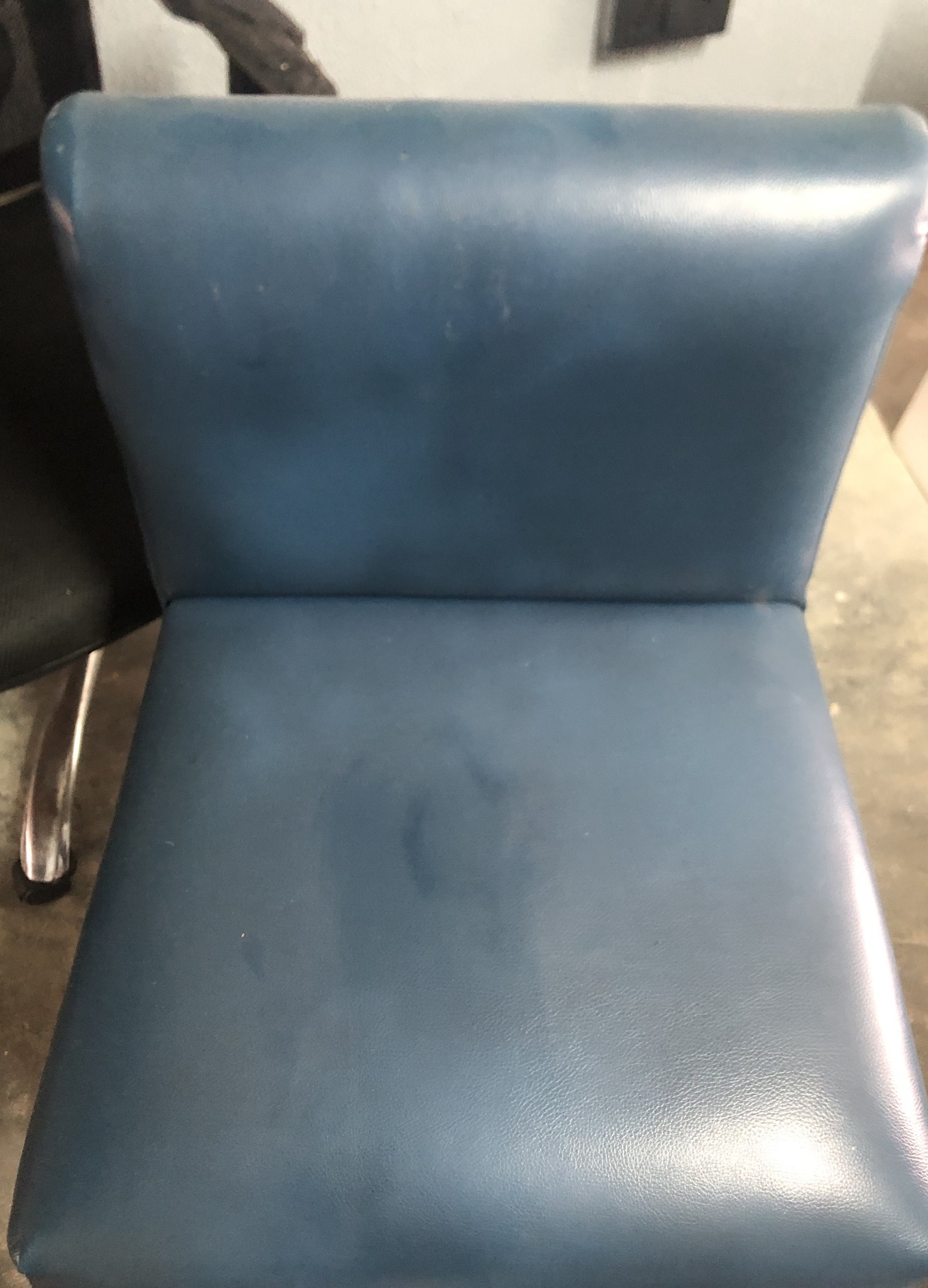 Uupholstery before cleaning